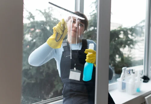 Nettoyage de vitres intérieures et extérieures à Saint-Paul-le-Jeune